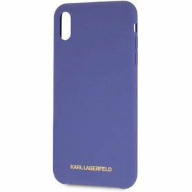 Pouzdro Karl Lagerfeld TPU iPhone XS Max violet
